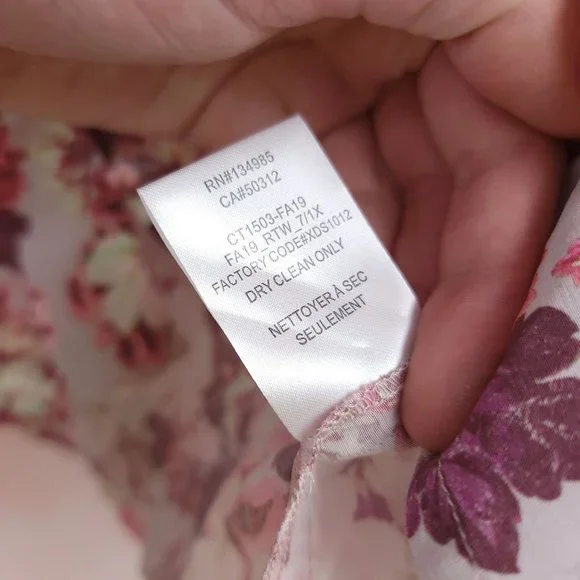 For Love & Lemons Eclipse Blouse in Country Floral NEW Cottagecore Size Large - Picture 12 of 13